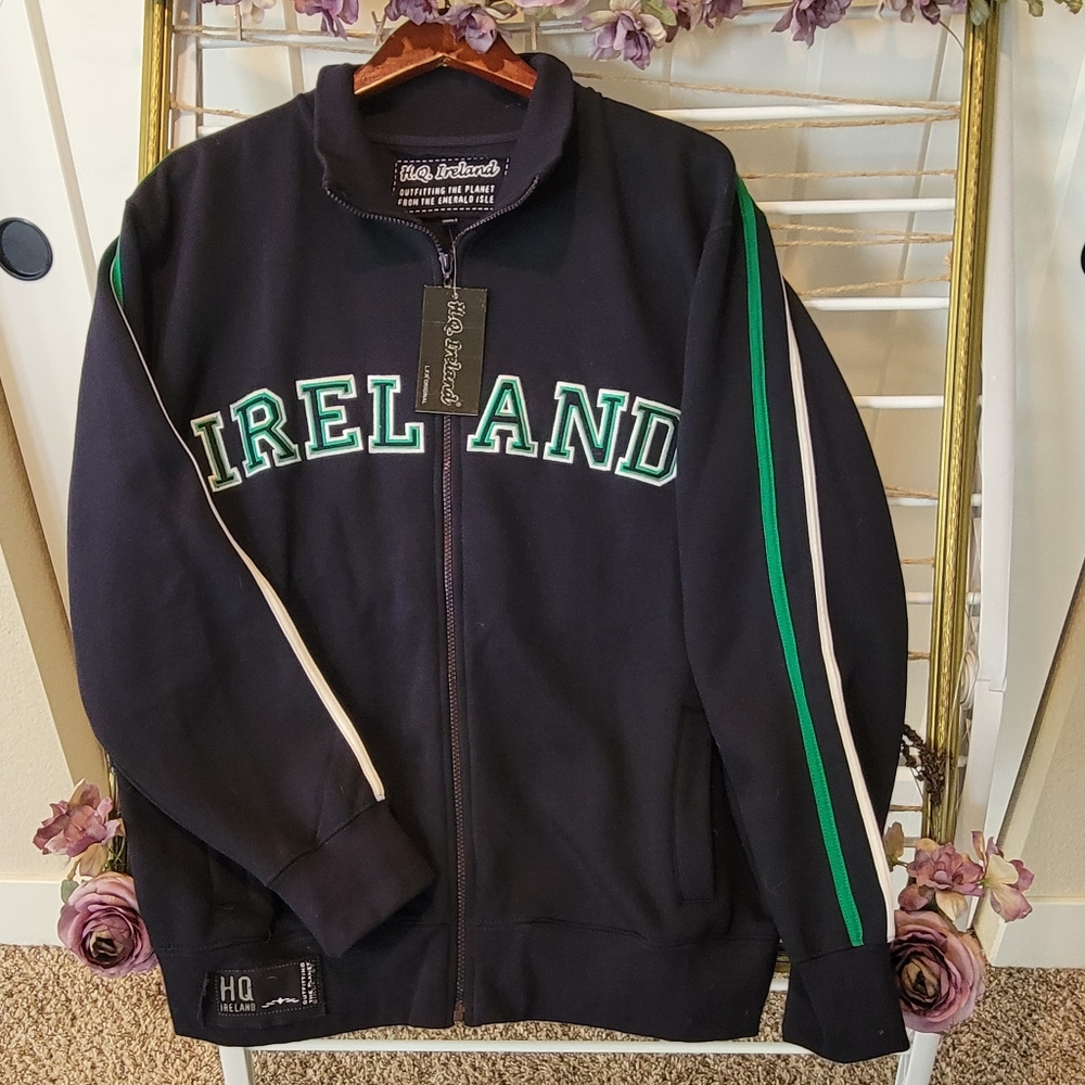 Retro Ireland Zip Up Jacket